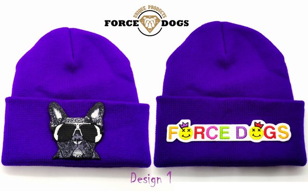 "FORCE DOGS®" Mütze Violett
