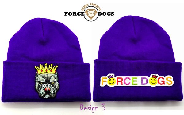 "FORCE DOGS®" Mütze Violett