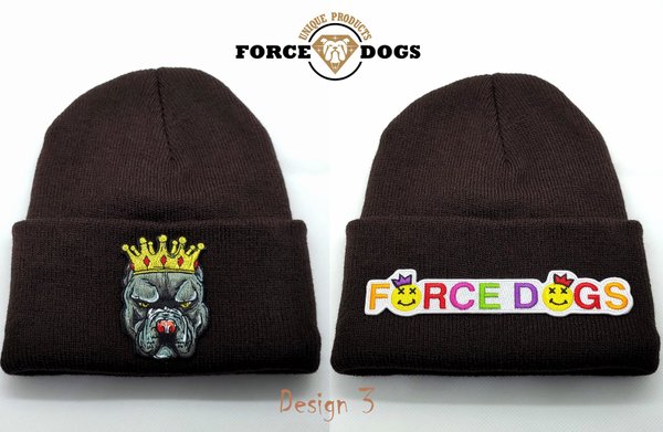 "FORCE DOGS®" Mütze Braun