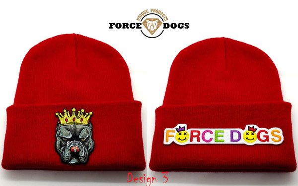"FORCE DOGS®" Mütze Rot