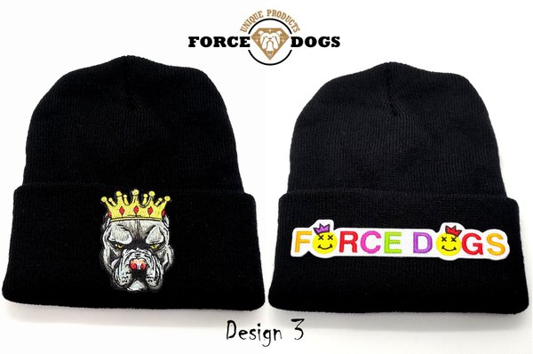 "FORCE DOGS®" Mütze Schwarz