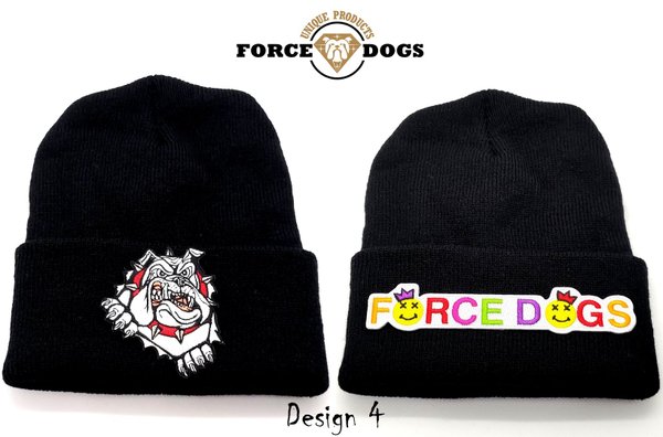 "FORCE DOGS®" Mütze Schwarz